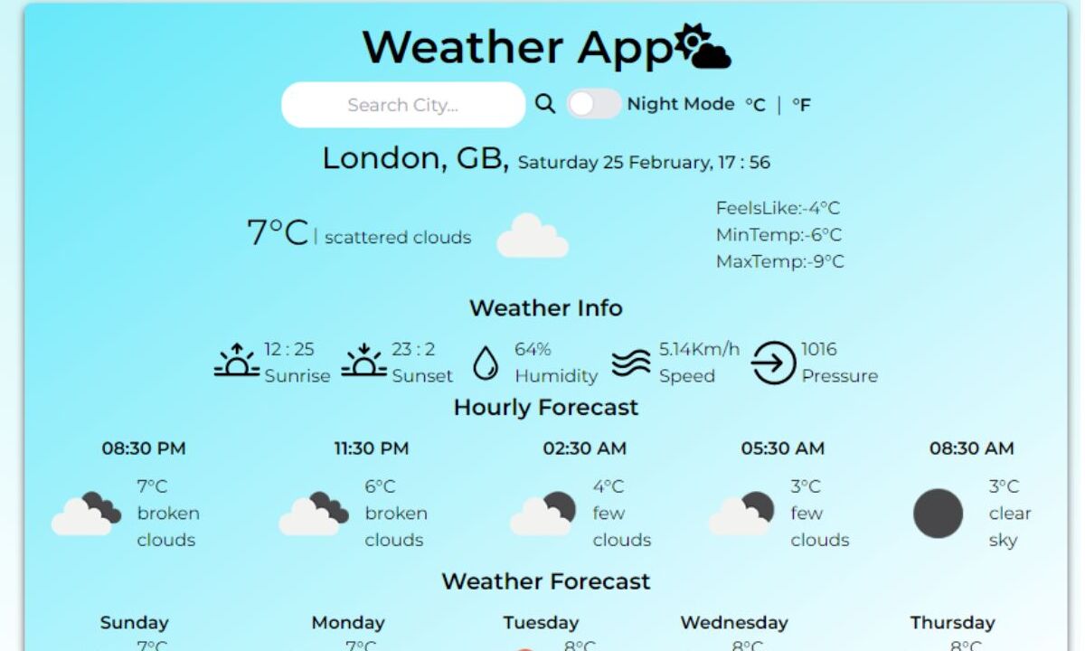Weather App